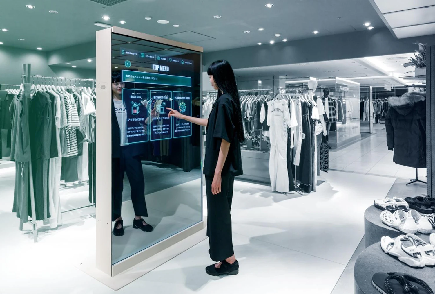 バーチャル試着導入の具体例