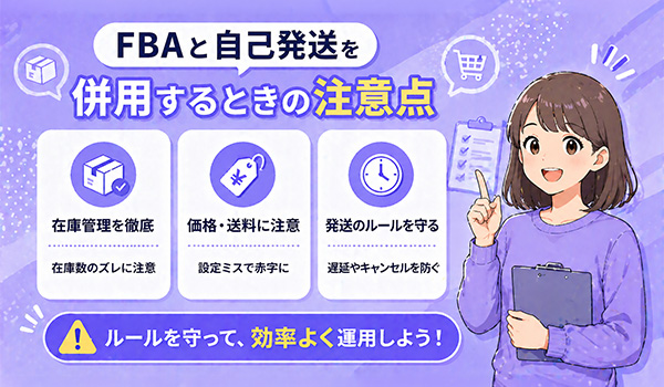 第3章　FBAと自己発送を併用するときの注意点