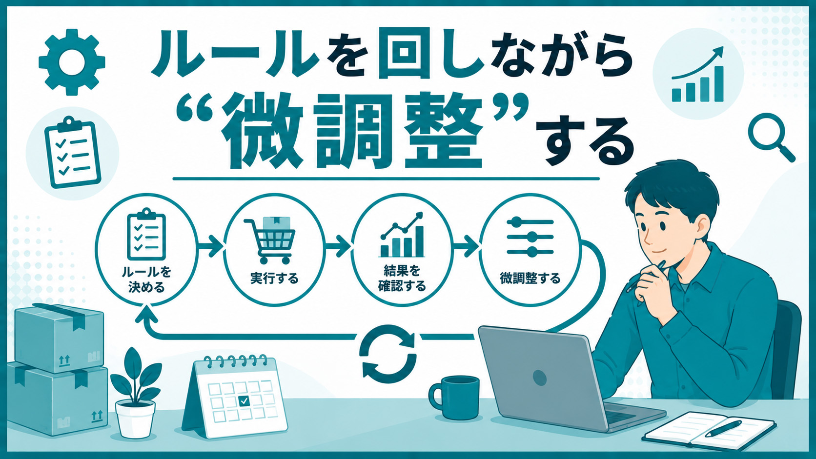 第4章　ルールを回しながら“微調整”する