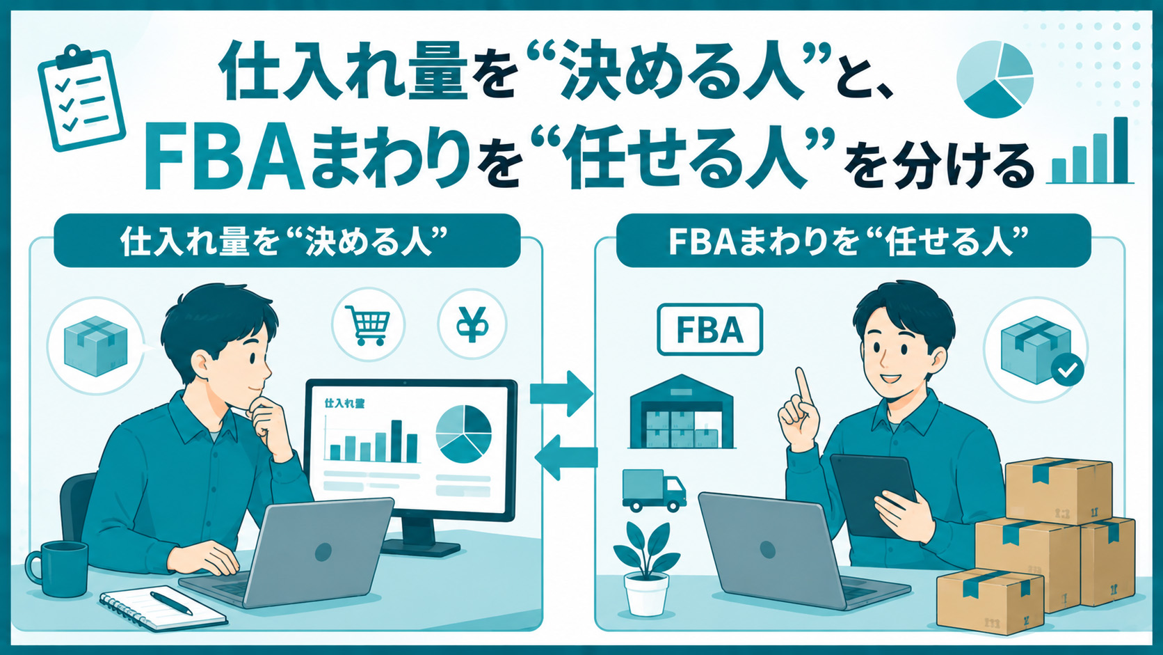 第5章　仕入れ量を“決める人”と、FBAまわりを“任せる人”を分ける