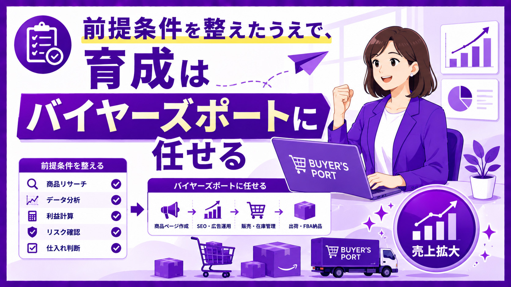 第5章　前提条件を整えたうえで、育成はバイヤーズポートに任せる