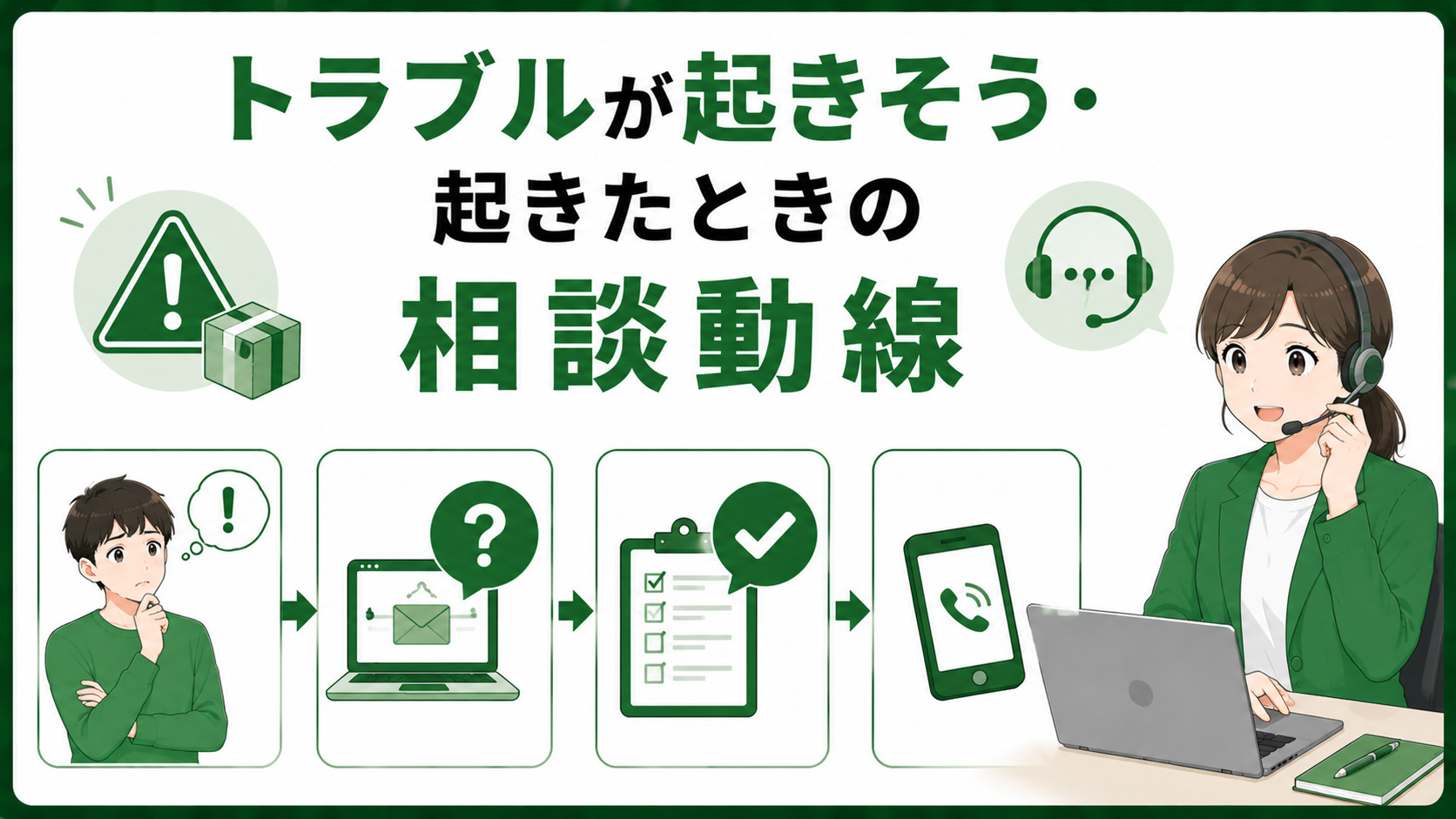 第7章 トラブルが起きそう・起きたときの相談動線