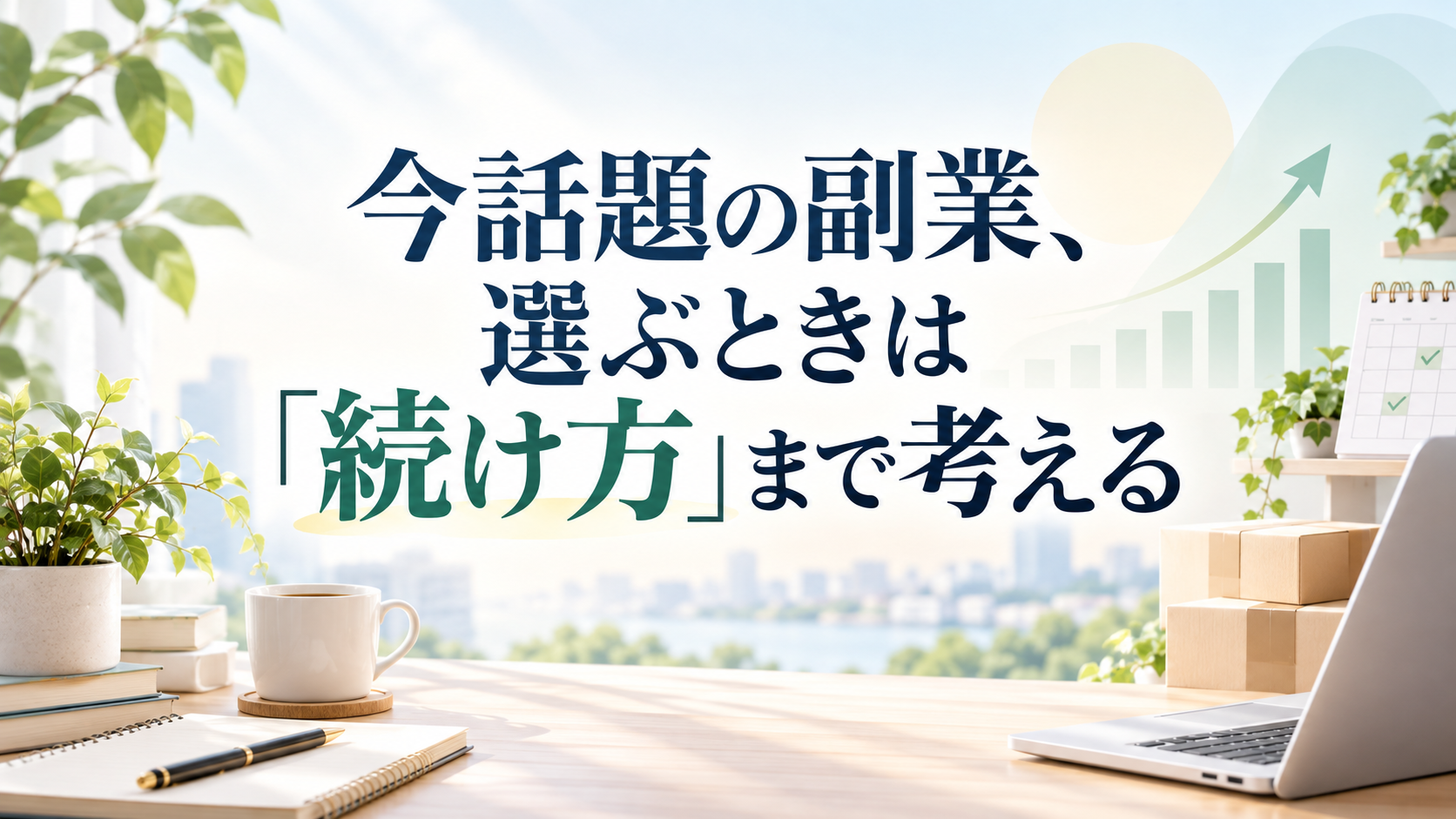 第1章　今話題の副業、選ぶときは「続け方」まで考える