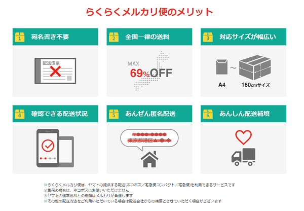 より手軽に発送可能に