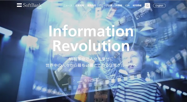 最多得票はソフトバンクグループ