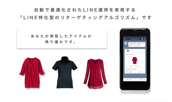 AIでユーザー毎に最適なLINE配信が実現