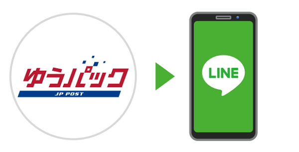 Line通知によりゆうパックの受取時間 場所の確認が可能に Ecのミカタ