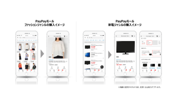 今秋開始　PayPayフリマ＆PayPayモール