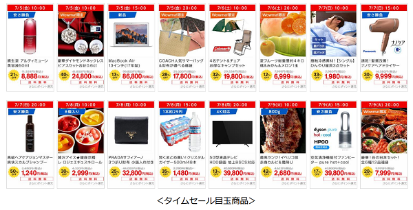 「ビッグサマーセール2019」概要