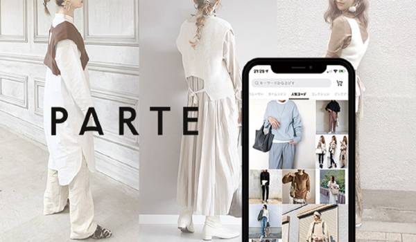 ファッションが買えるSNS『PARTE』が複数のアパレルブランドと提携・総額1億7500万円の資金調達も実施