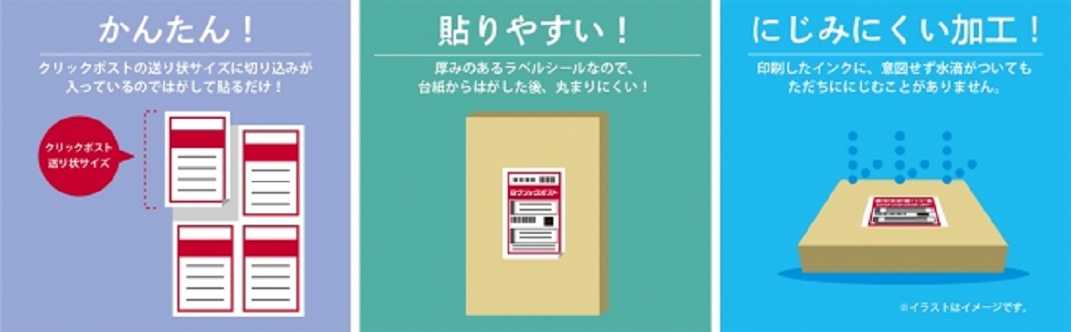 ECの発送にも活用できる 3Mが全国一律料金のクリックポストに対応した“エーワン™ クリックポスト対応ラベルシール ”を発売｜ECのミカタのニュース記事です