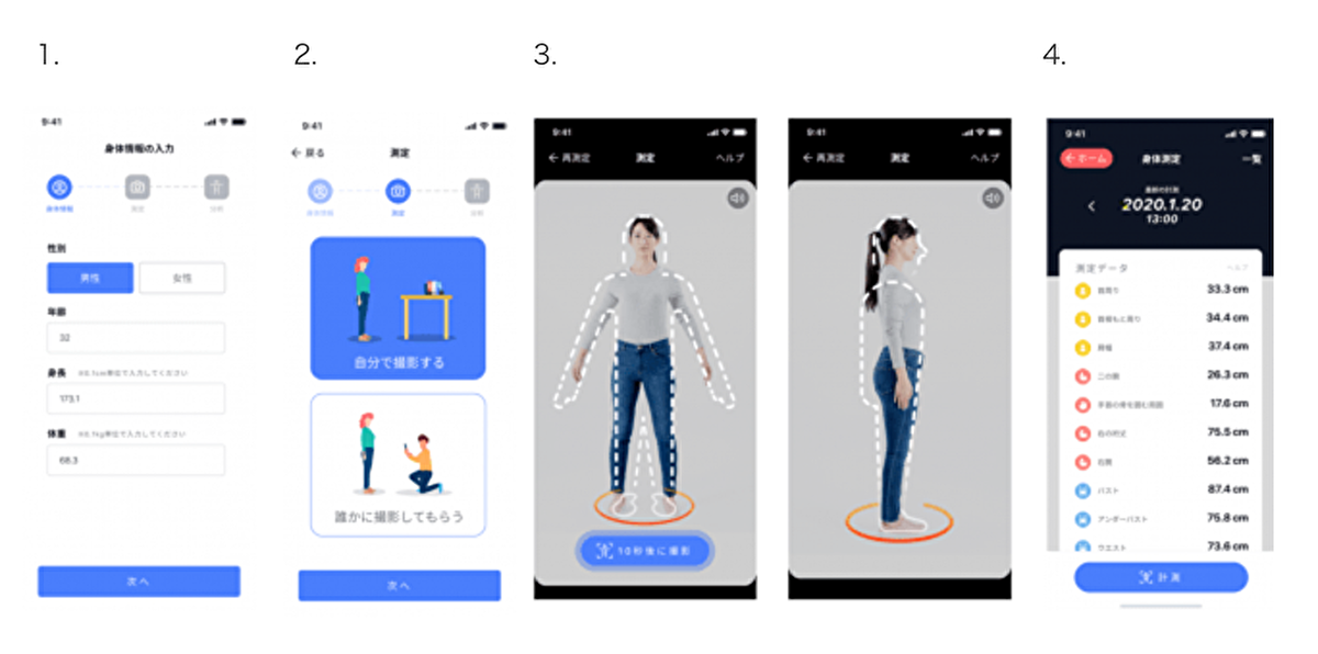 Bodygram アプリリリース 精密な測定機能でecサイトでの購入に役立つ Ecのミカタ Bodygram アプリリリース 精密な測定機能でecサイトでの購入に役立つ Ecのミカタ