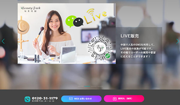 日本発！「美容サロン商品特化型」越境ECサービス開始