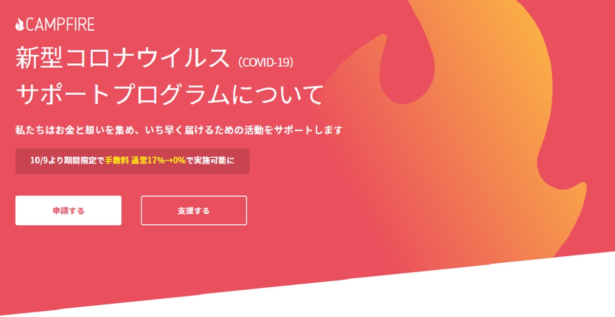「新型コロナウイルスサポートプログラム」概要
