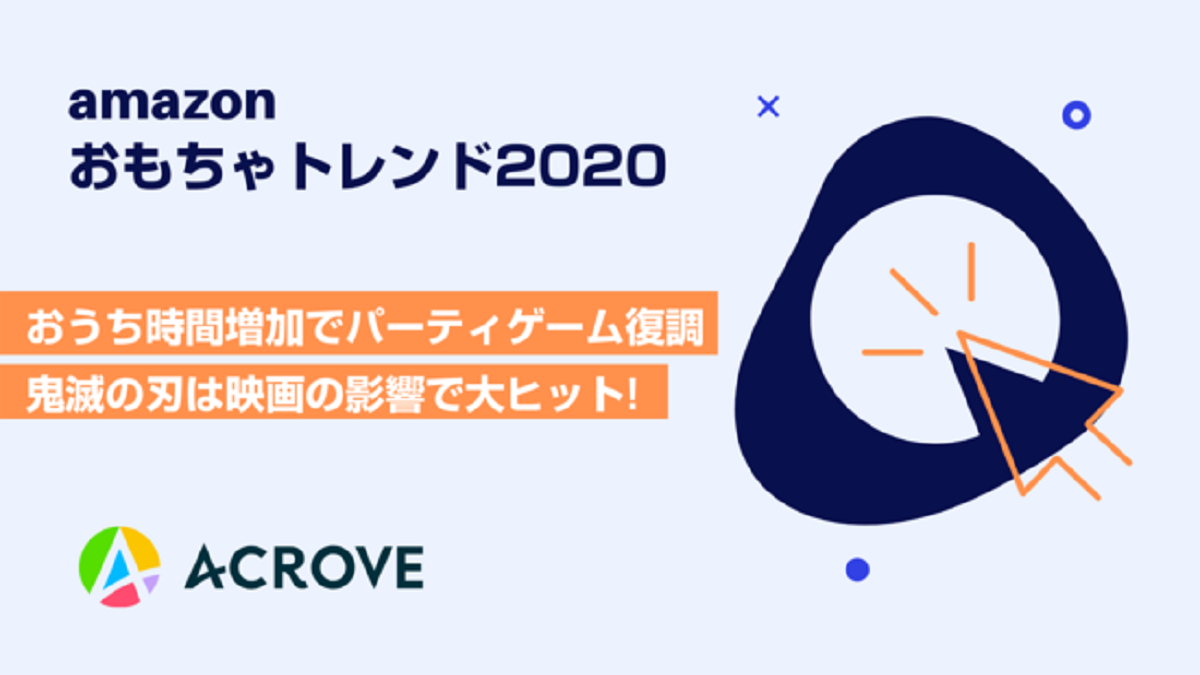Amazonおもちゃトレンドランキングを公表 カギはやはり おうち時間 Acrove調査 Ecのミカタ Amazonおもちゃトレンドランキングを公表 カギはやはり おうち時間 Acrove調査 Ecのミカタ