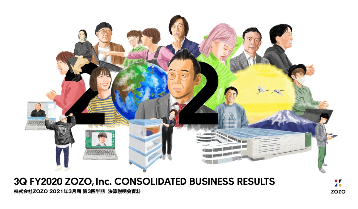 Zozo 21年3月期第3四半期の決算を公表 売上高は108 480百万円 昨対比18 1 増 Ecのミカタ Zozo 21年3月期第3四半期の決算を公表 売上高は108 480百万円 昨対比18 1 増 Ecのミカタ