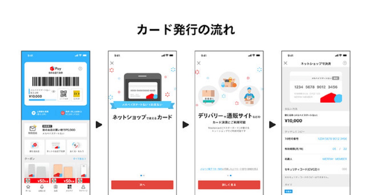 バーチャルカード機能概要