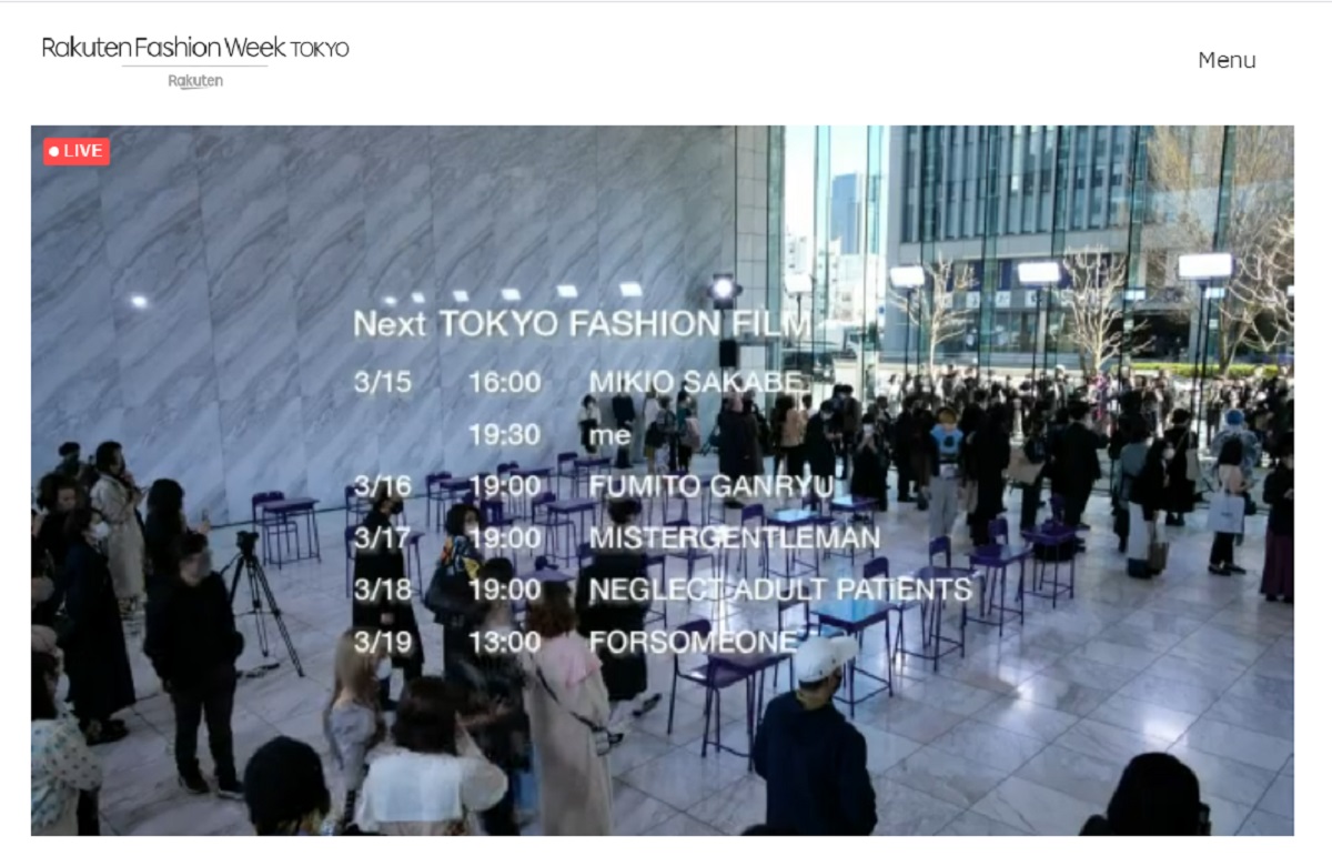 FUMITO GANRYU AW21 RUNWAY SHOW