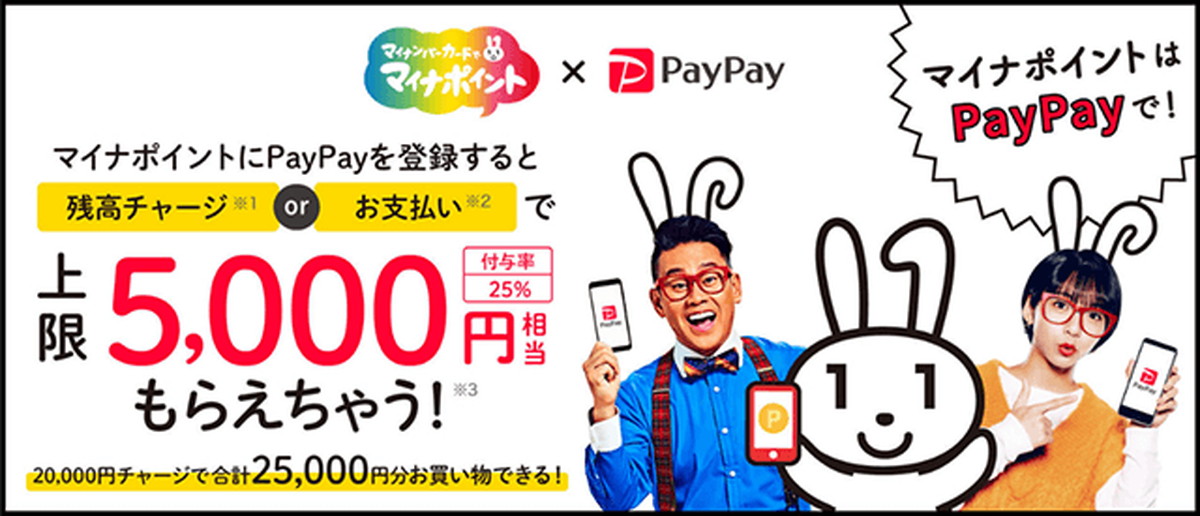 マイナポイント事業でPayPay登録者数が300万人を突破
