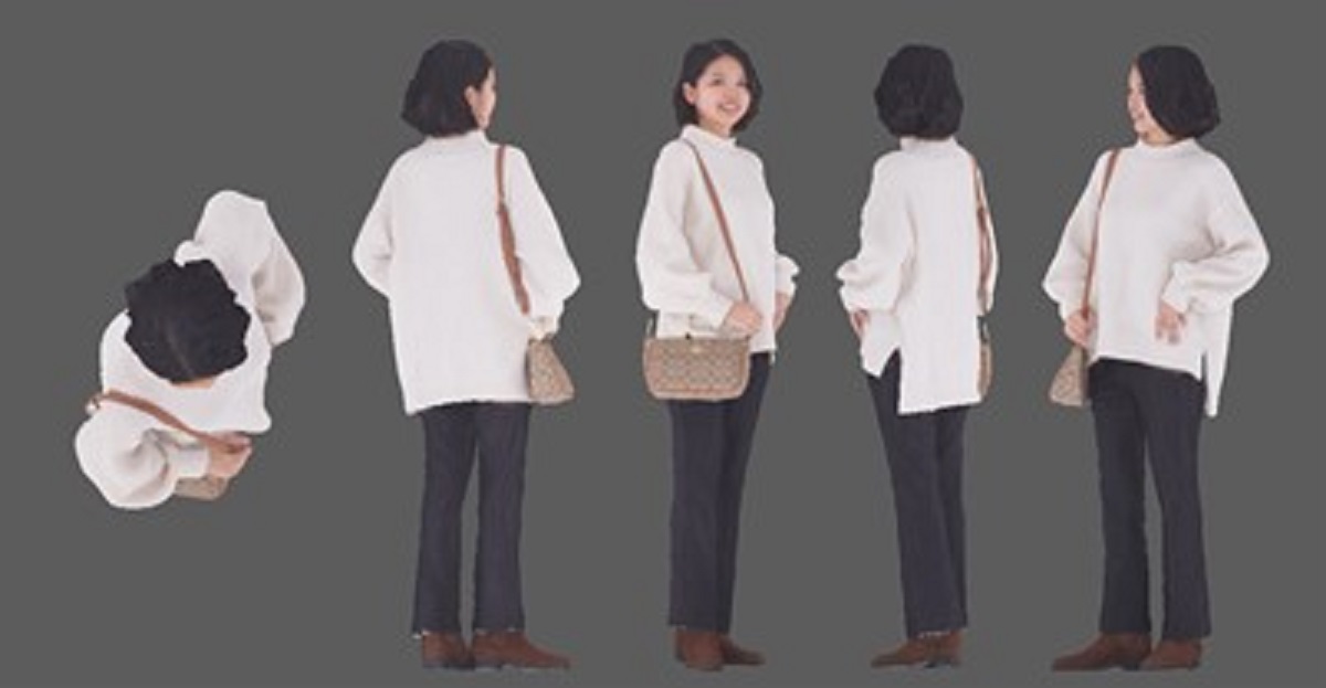 「ANAYI」のコレクションに4Dモデルを採用