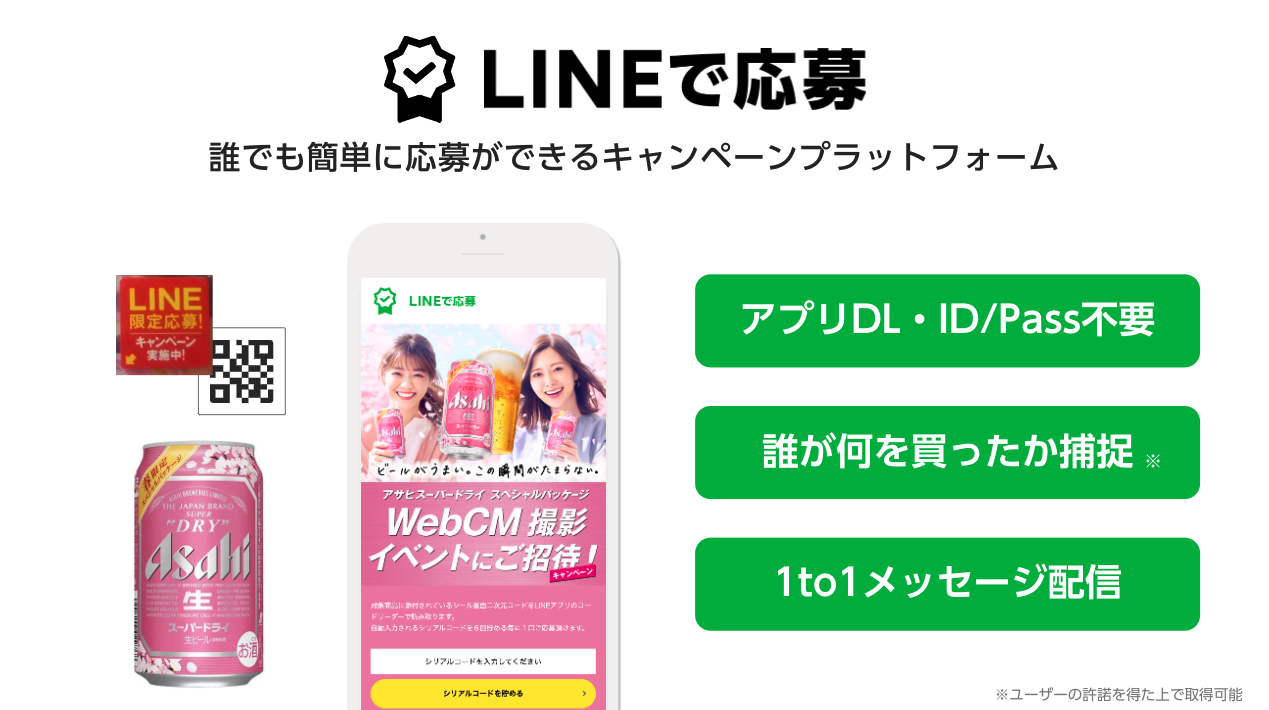 Lineが新たに発表した取り組み アダストリア アサヒビールの取り組み事例も紹介 Ecのミカタ