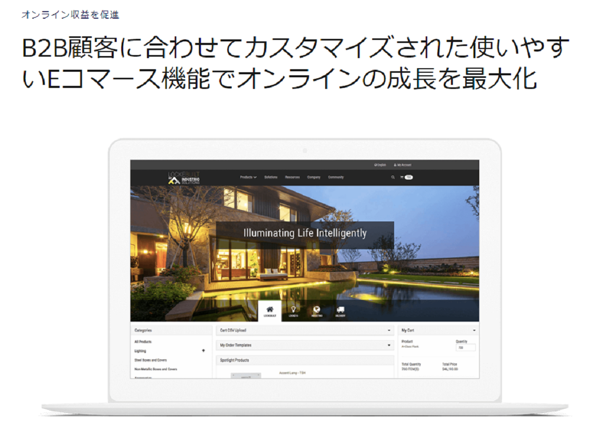 ECサイト構築と基幹システムとの連携を実現