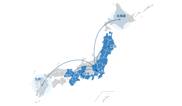 TriValue、家具共同配送サービスを東北・東海・関西エリアにも拡大