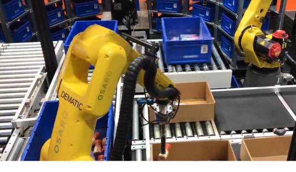 OSAROがEC物流に対応した自動梱包ロボットを日本初投入