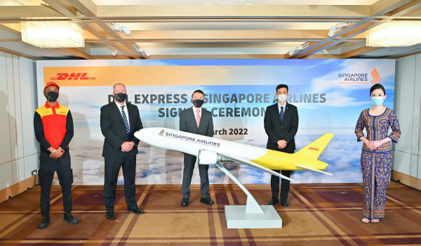 DHLとシンガポール航空が新たな協定を締結　高まるEC物流ニーズに対応