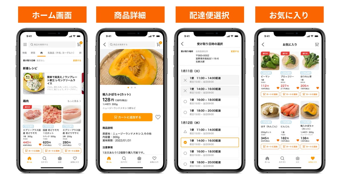 ネットスーパーアプリ概要