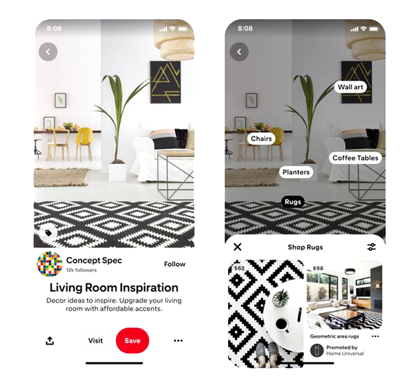Pinterest アドの3つの特徴
