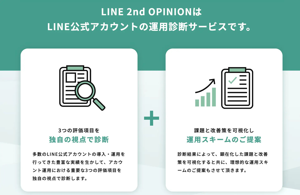 LINE 2nd OPINIONの特徴