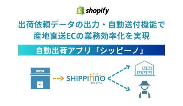 【シッピーノ】Shopifyで構築された産直ECのオペレーションを自動化