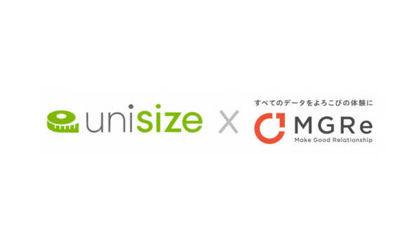 サイズレコメンドエンジン「unisize」が「MGRe」と連携、アプリ環境でも「unisize」導入が容易に