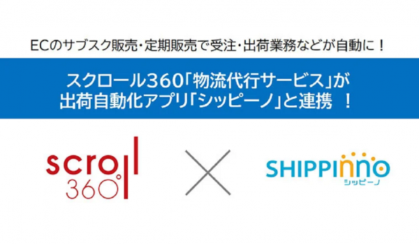 「物流代行サービス」と「シッピーノ」が連携、サブスクECニーズに対応