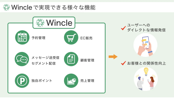 LINE活用マーケツール『Wincle』EC機能がアップデート