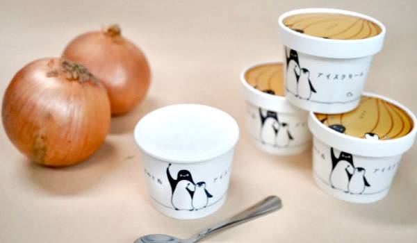 玉ねぎの名産地“淡路島”にある人気のアイスクリーム専門店が新感覚の野菜アイス「玉ねぎアイス」を新発売！！