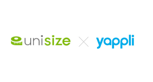 ヤプリ 、アパレルEC向けサイズレコメンドエンジン「unisize」と連携開始