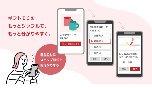 フューチャーショップがgiftimizeと連携、ギフトECに欠かせない設定がシンプルに
