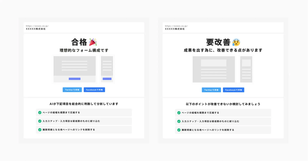 「B2BフォームAI診断」概要