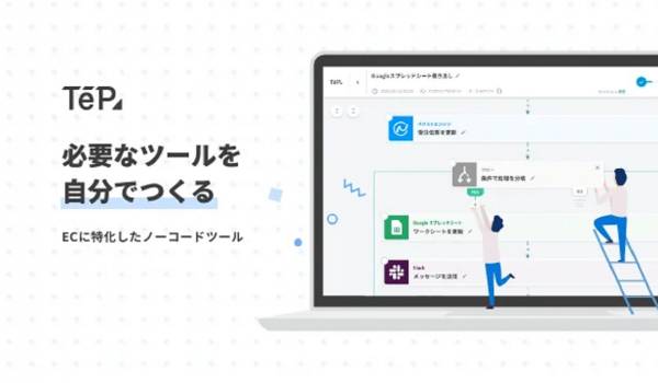 Amazon出品サービスの「ビジネスレポート」を自動取得、EC特化『TēPs』が新機能を実装
