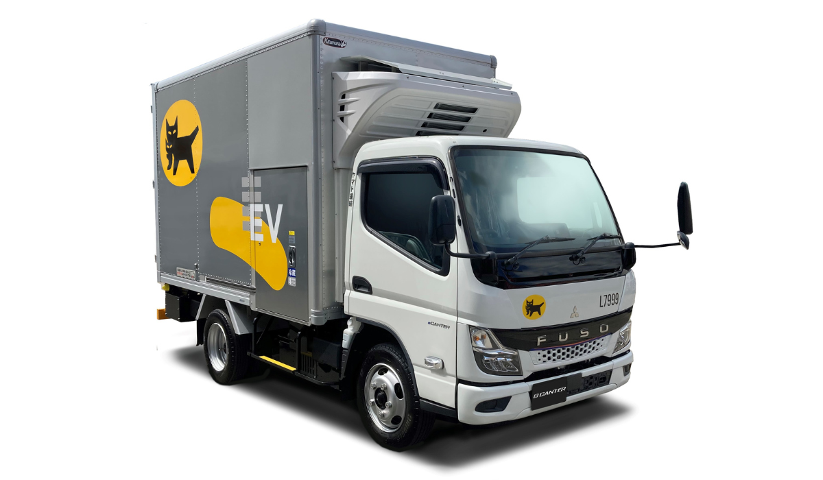 2トントラックのEVはヤマト運輸として初の導入