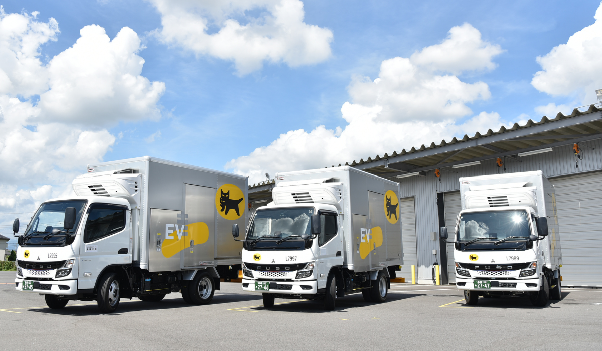 ヤマト運輸が電気小型トラック「eCanter」新型モデルを約900台導入