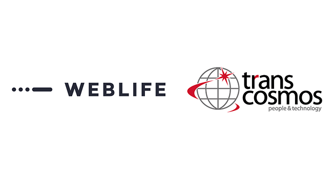 WEBLIFEがトランスコスモスと資本業務提携を締結