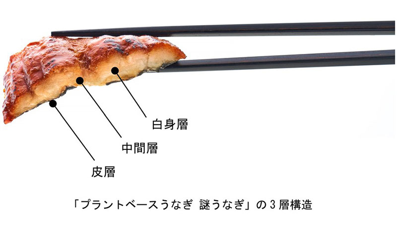 日清食品、オンラインと実店舗で「プラントベースうなぎ 謎