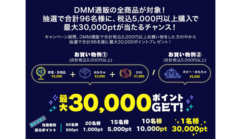 最大60%OFFも DMM、DMM通販・レンタル夏祭り開催｜ECのミカタ