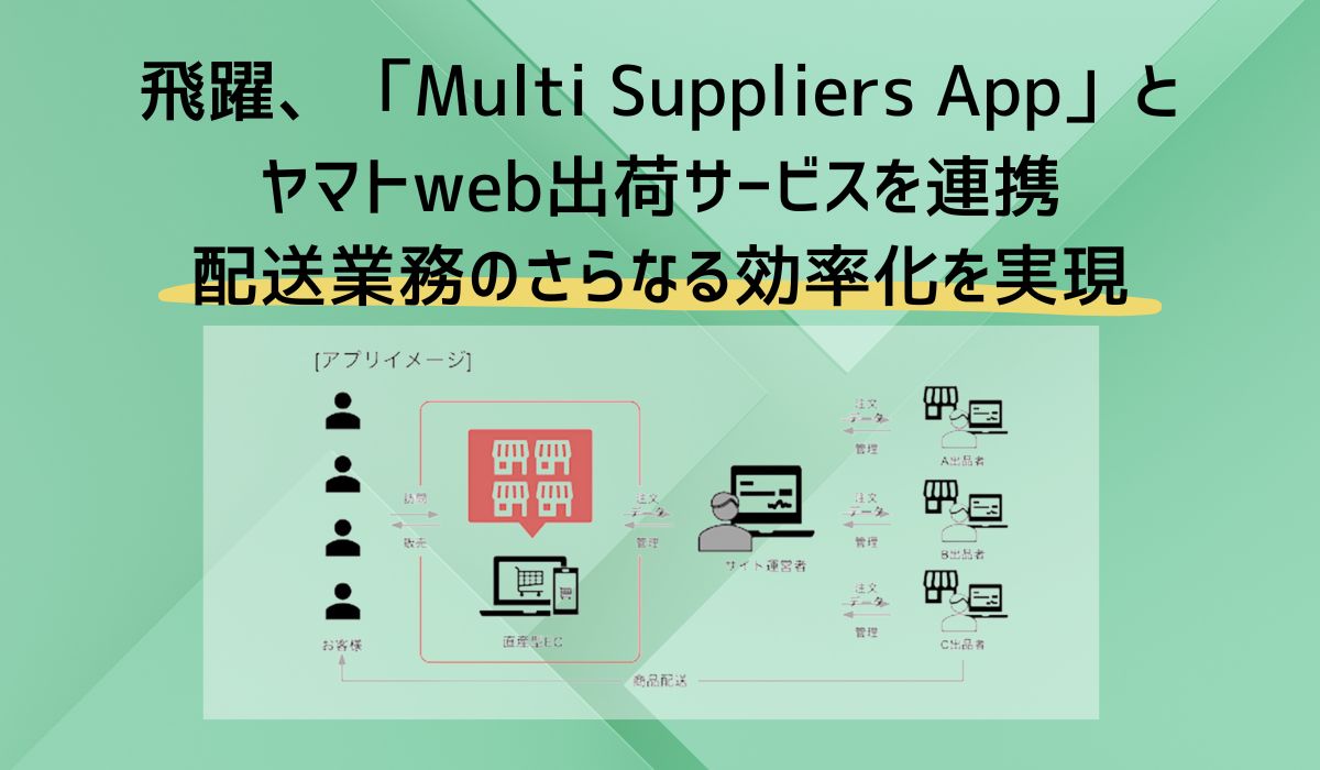 Multi Suppliers Appとヤマトweb出荷サービスの連携を開始