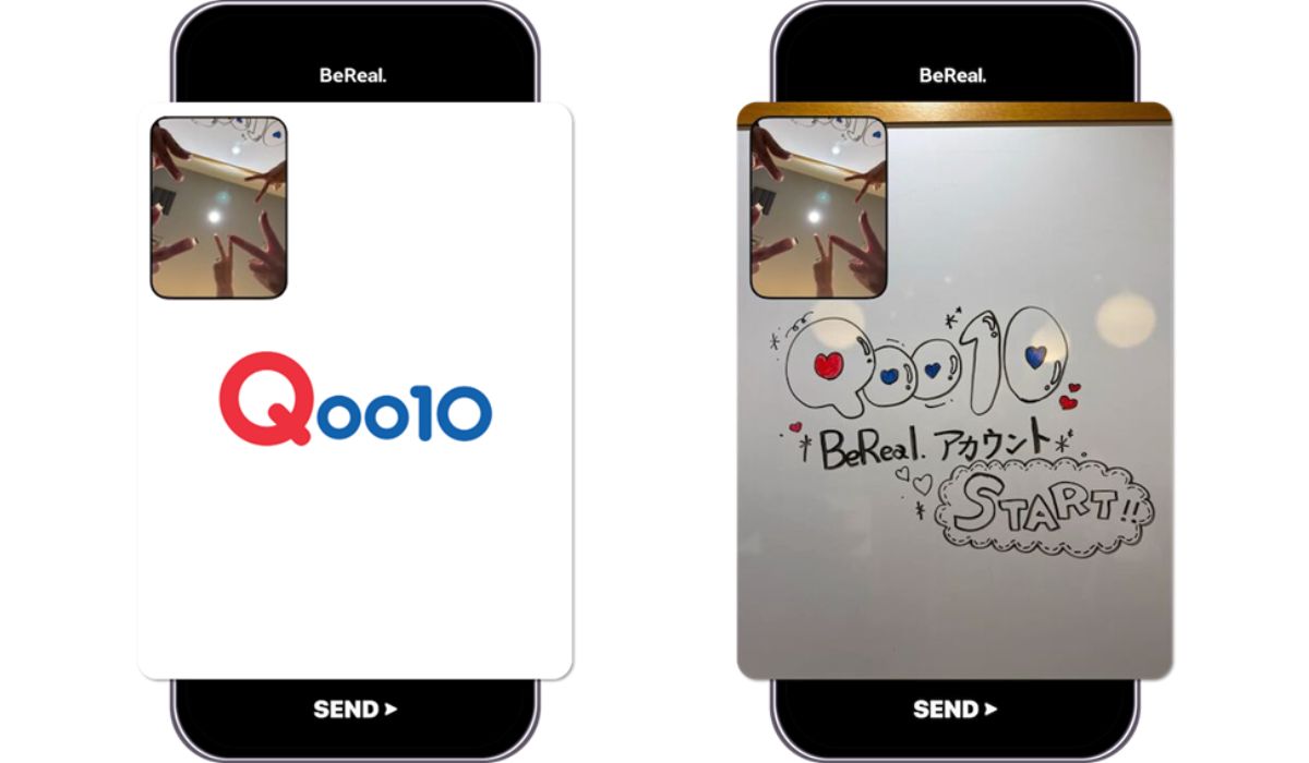 Qoo10がBeReal.にオンラインマーケットプレイス業界として国内初*の公式アカウントを公開！