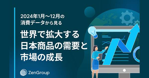 ZenGroup「2024年の越境EC市場データ」公開 平均購入単価上昇と