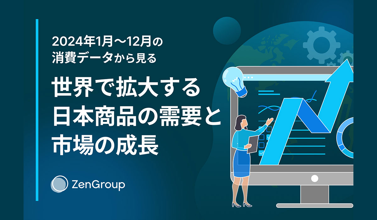 ZenGroup、2024年の越境EC市場データを公開